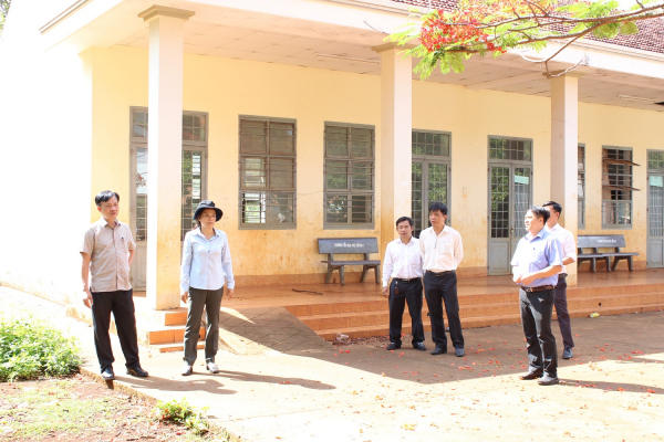 Công tác xây dựng trường chuẩn Quốc gia của huyện Phú Riềng đạt kết quả tích cực..